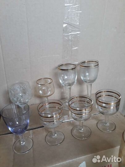 Фужеры и рюмки СССР