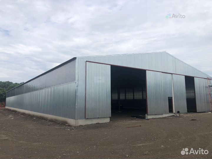 Строительство ангаров навесов