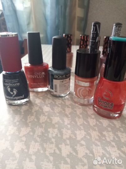 Лак для ногтей пакетом