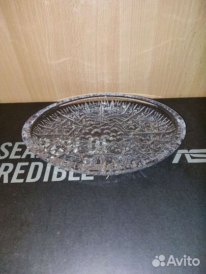 Хрустальное блюдо