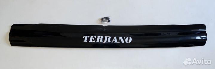 Дефлектор капота Nissan Terrano 21 мухобойка