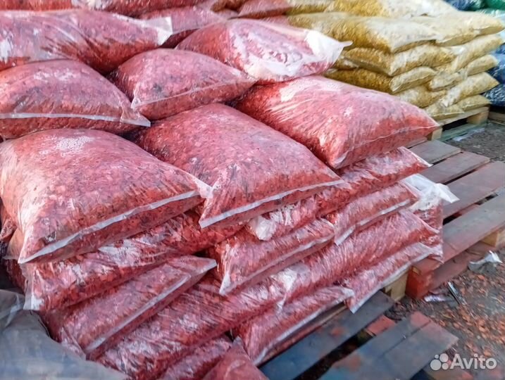 Щепа декоративная в мешках