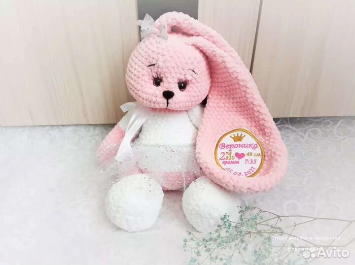 Зайка ручная работа