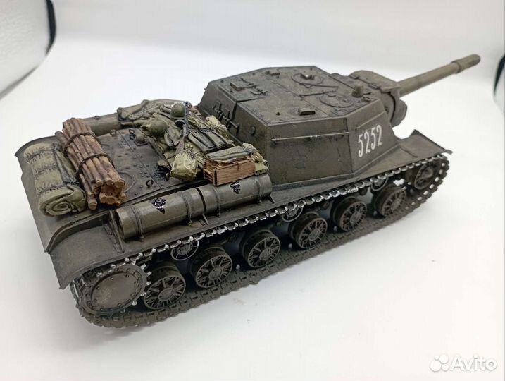 Модель пт сау су 152 в масштабе 135