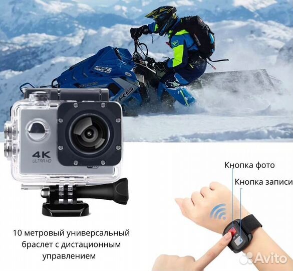 Видеорегистратор/ экшен-камера