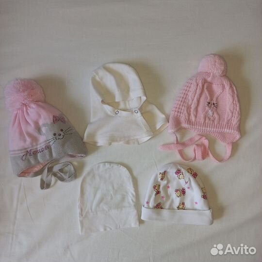 Шапки для новорожденного малыша