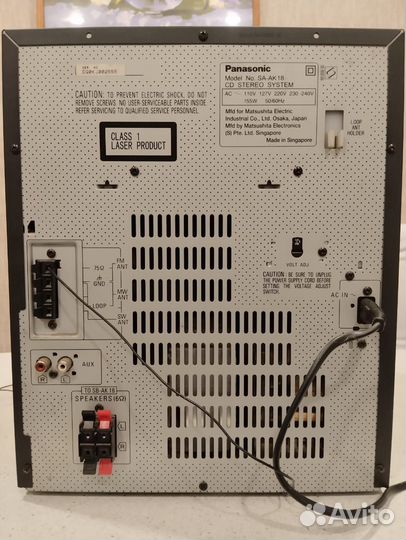 Музыкальный центр panasonic