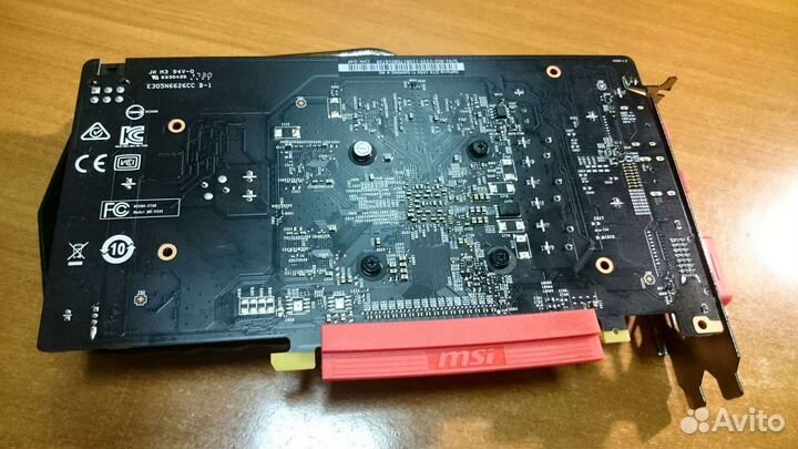 Видеокарта MSI GeForce GTX 1050 Ti gaming X 4G