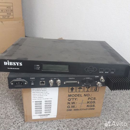 Модулятор Dibsys DVB-T