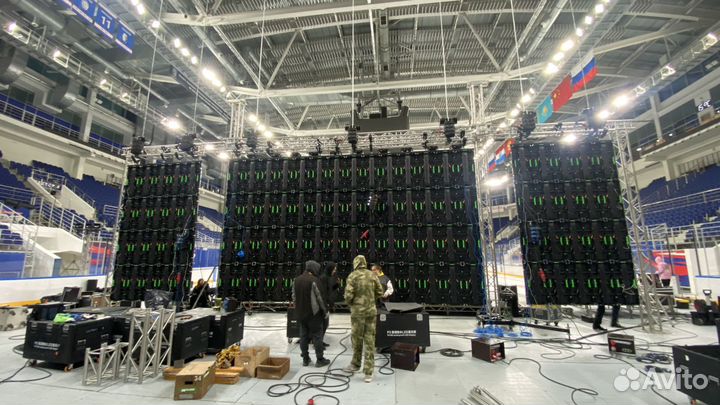 Светодиодный экран LED в аренду