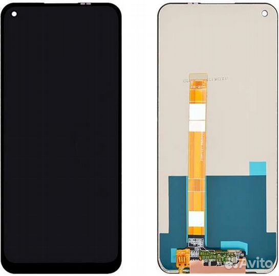 Дисплей для oppo A55 4G (CPH2325) Черный