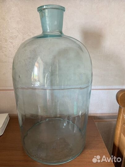 Бутылка стеклянная 11 литров