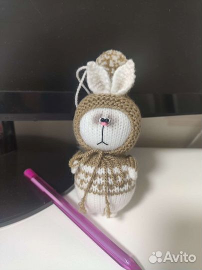 Вязанные зайчики