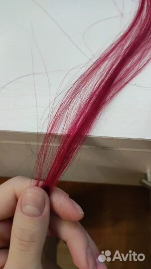 Цветные пряди для наращивания