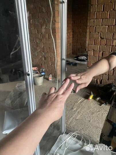 Стеллаж алюминиевый каркас