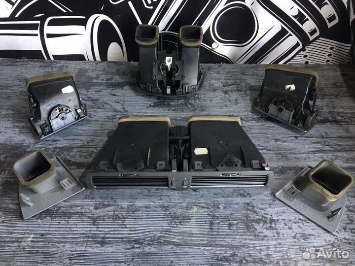 Дефлекторы воздуховоды салона комплект BMW 7 E65