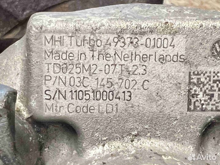 Турбина Volkswagen Scirocco (2008-2015) 03C 145 70