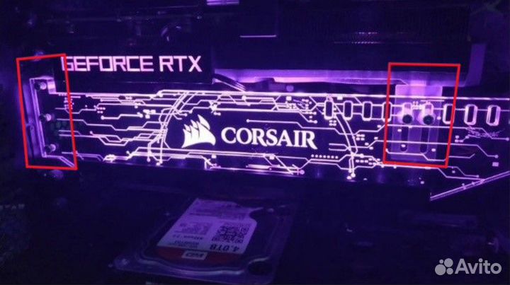 Держатель для видеокарты Любой рисунок на ваш вкус