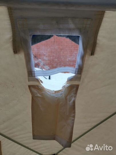 Палатка для зимней рыбалки бу