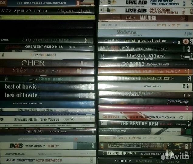 Клипы, Концерты, Фильмы (DVD, LD)