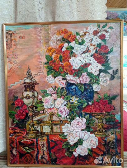 Картина маслом на холсте большая