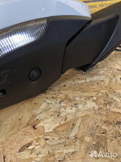 Зеркало правое с камерой Рено Аркана с накладкой