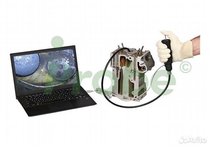 Автомобильный управляемый видеоэндоскоп jProbe