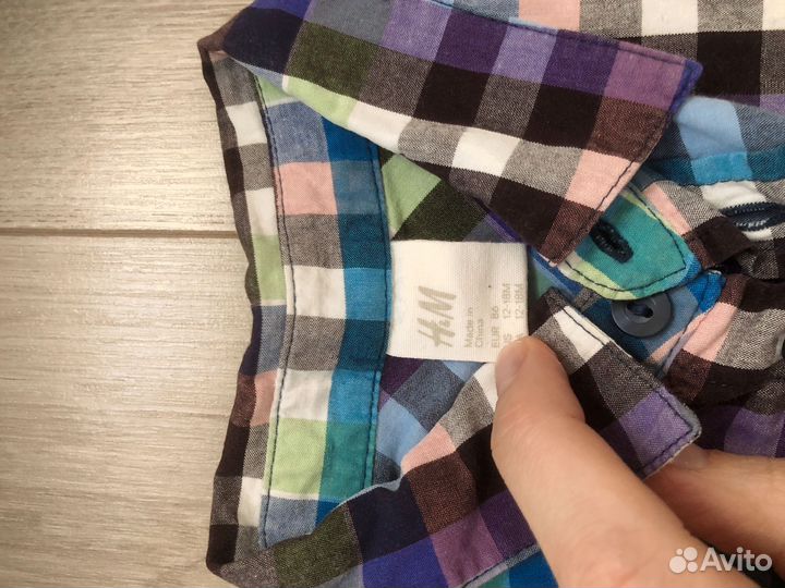 Рубашка для мальчика 86