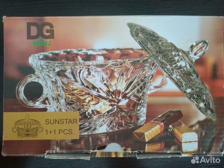 Конфетница с крышкой