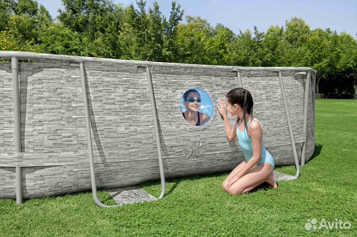 Каркасный бассейн 488х305х107