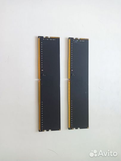 Оперативная память ddr4 8gb х2