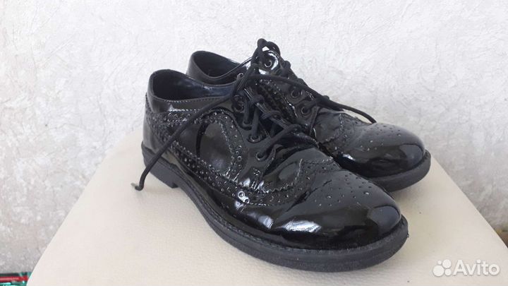 Туфли полуботинки 34 35р