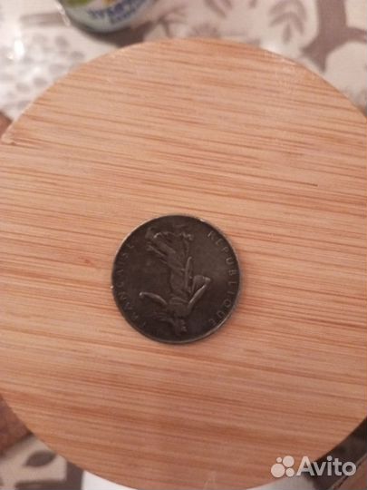 1 французский франк брак аверс-реверс 180