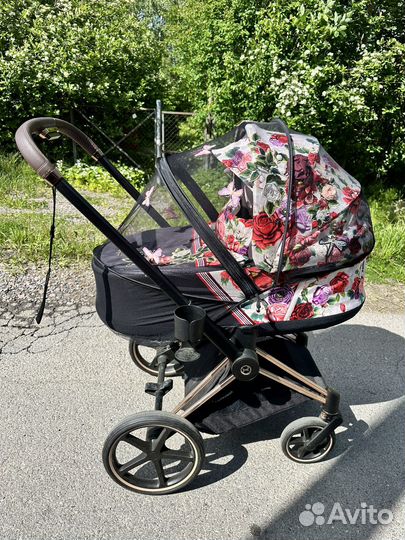 Cybex спальный блок Priam III Spring Blossom light