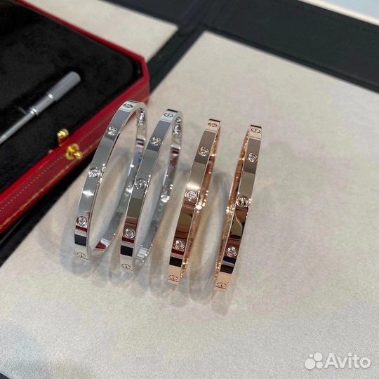 Cartier браслеты Love