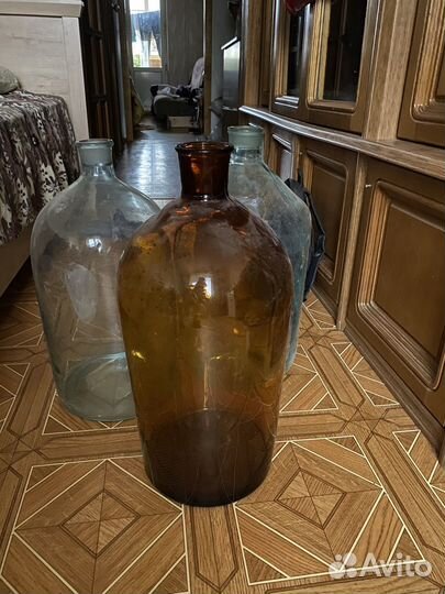 Бутылка стеклянная 20 литров