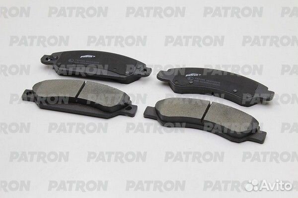 Patron PBP066 Колодки тормозные дисковые передн GM