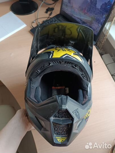 Шлем кроссовый FLY racing kinetic RockStar