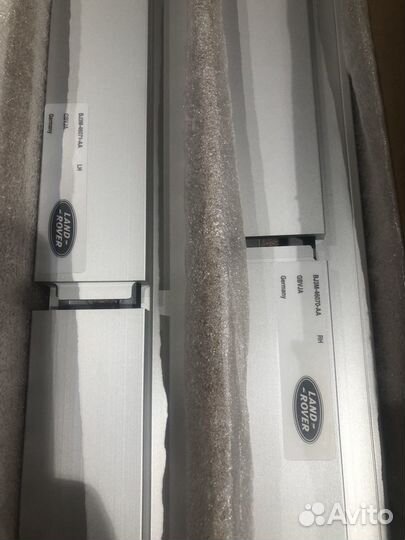 Рейлинги в багажник на Range Rover evoque