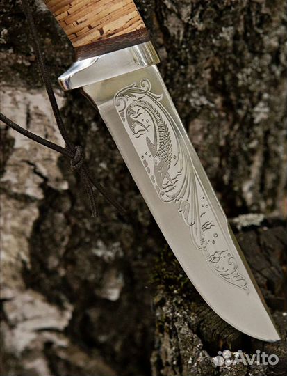 Нож охотничий ручной работы 