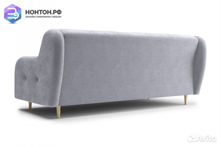 Диван книжка Глосс серый