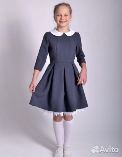 Платье школьное