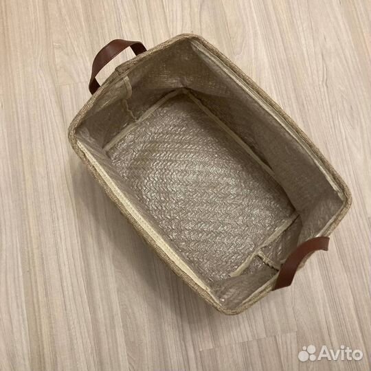 Корзинка из джута