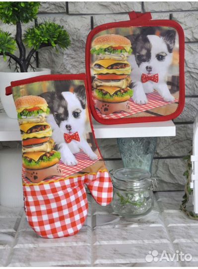 Прихватка и рукавичка