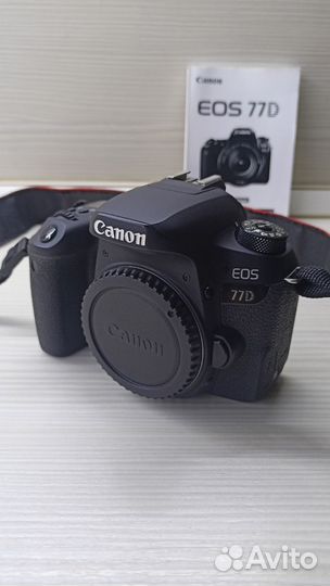 Фотоаппарат Canon EOS 77D Body (без объектива)