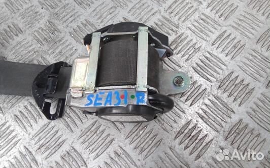 Ремень безопасности с пиропатроном сиденья передне