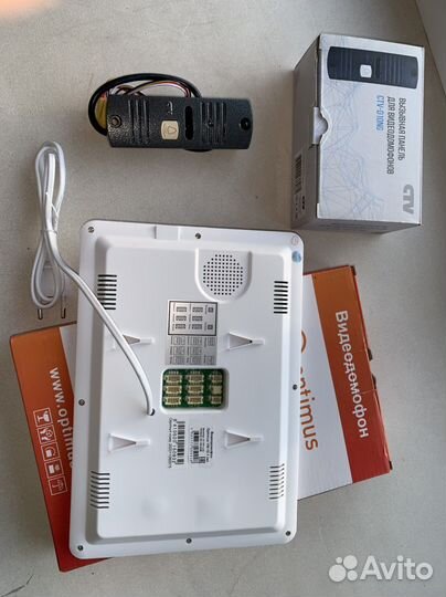 Видеодомофон Optimus 10 + панель