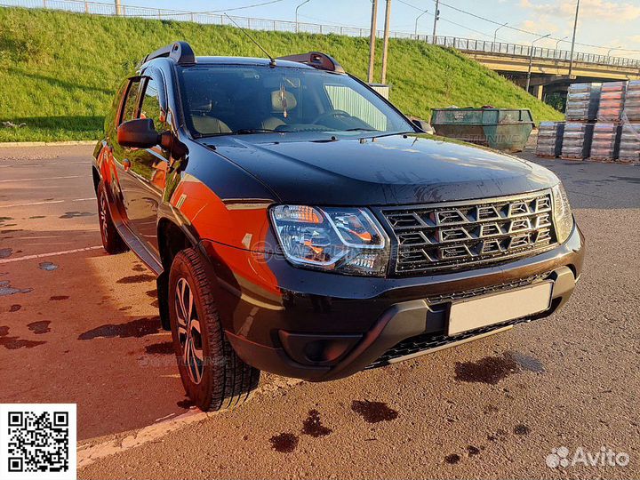 Решетка радиатора Дастер Барс Renault Duster Рено