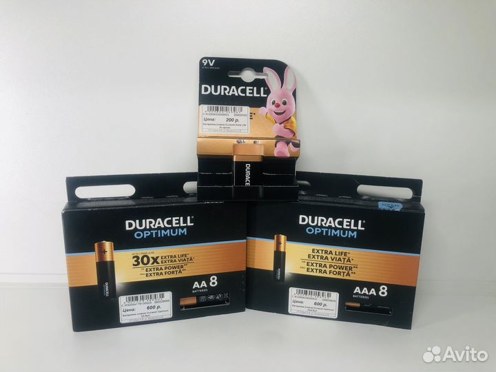 Батарейки Duracell