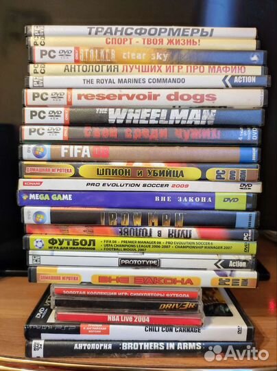 DVD игры компьютерные